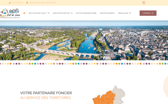 L’EPFL du Val-de-Loire met en ligne son site internet