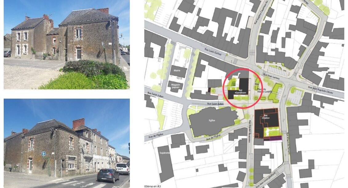 Une démarche partenariale pour la redynamisation du centre-bourg  à Bouvron