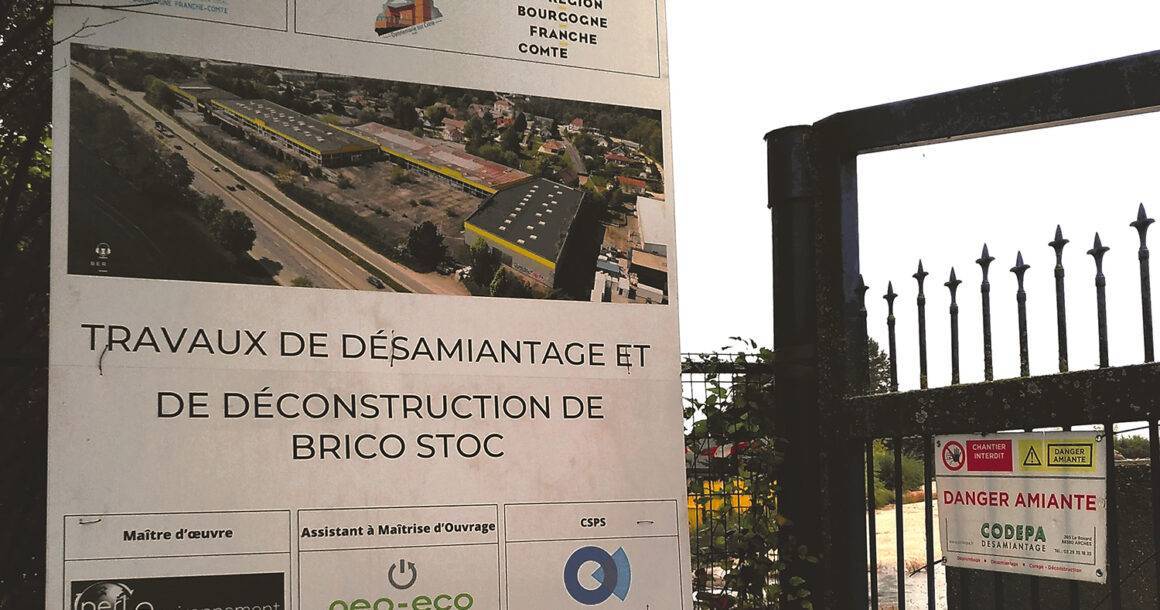 La déconstruction innovante de la friche Brico Stoc par l’EPFL Doubs BFC La déconstruction innovante de la friche Brico Stoc par l’EPFL Doubs BFC