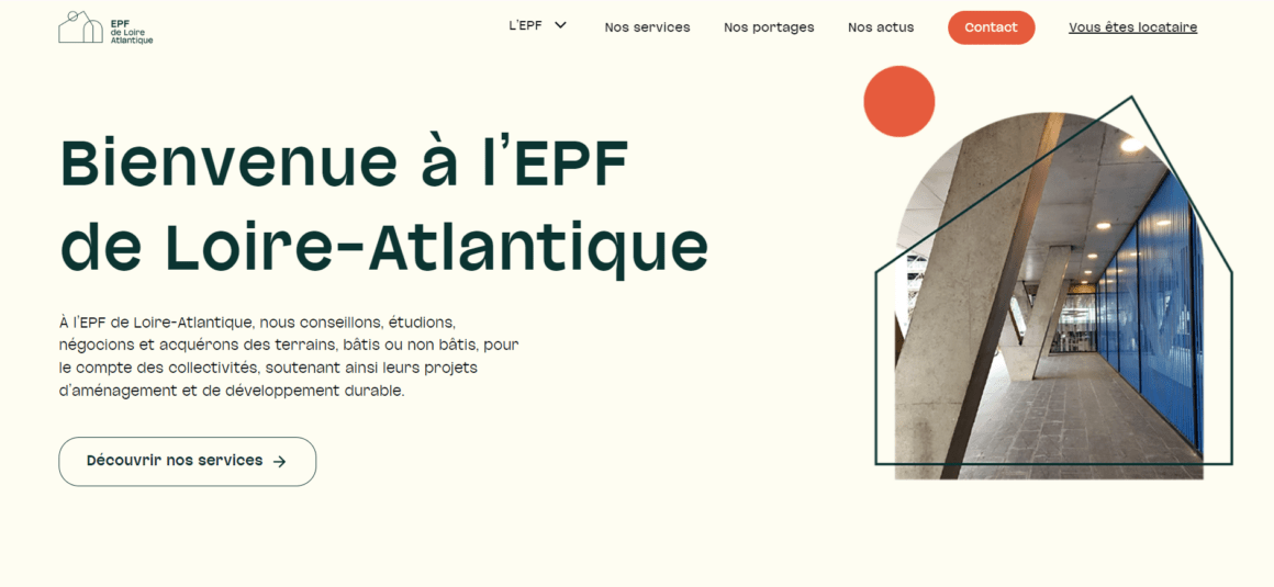 Une nouvelle identité visuelle pour l’EPF de Loire-Atlantique