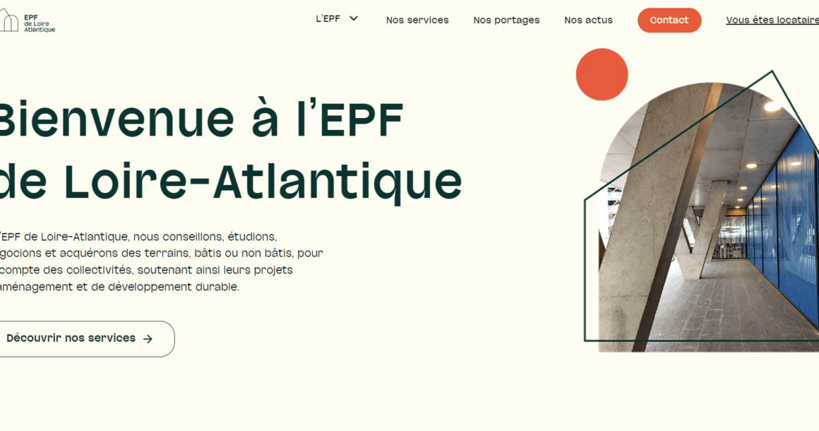 Une nouvelle identité visuelle pour l’EPF de Loire-Atlantique Une nouvelle identité visuelle pour l’EPF de Loire-Atlantique
