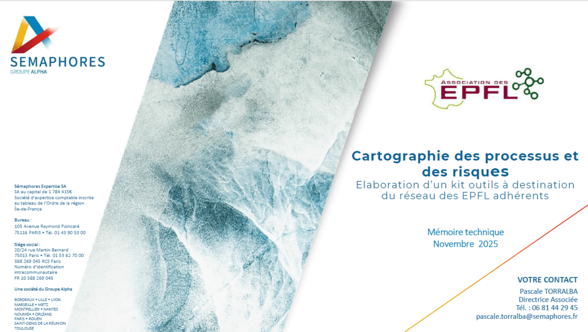 Cartographie des risques : lancement d’une mission structurante pour les EPFL Cartographie des risques : lancement d’une mission structurante pour les EPFL