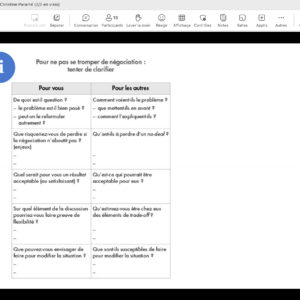Formation des directeurs d’EPFL à la négociation raisonnée