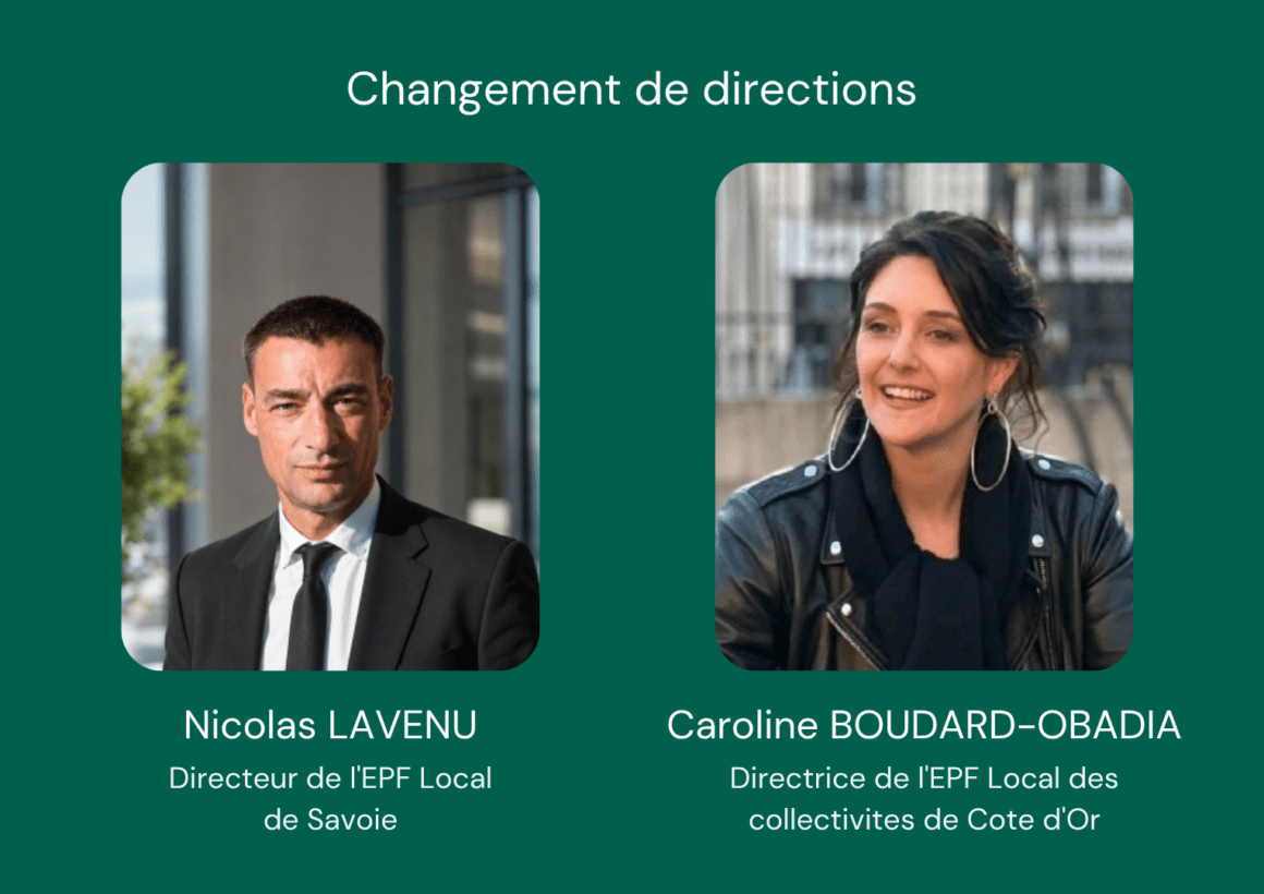 Deux nouveaux visages à la direction des EPF Locaux